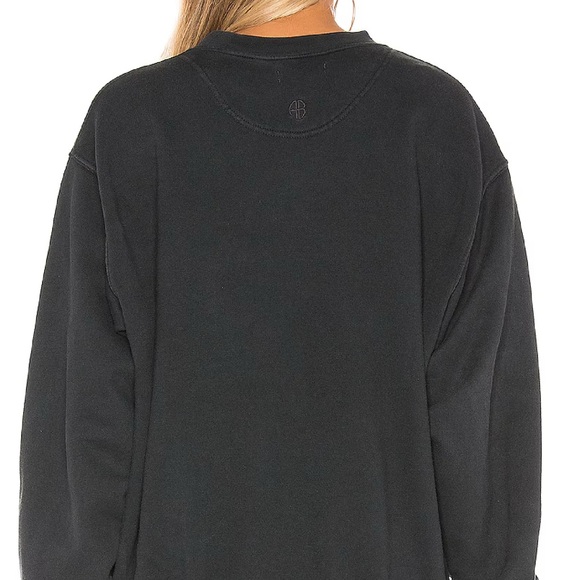 Anine Bing 🌸City Love🌸 Sweatshirt with City Names - SZ SM - Picture 13 of 16